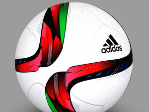 adidas conext15 soccer ball 3D 모델