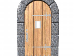 medieval gate 3D Models