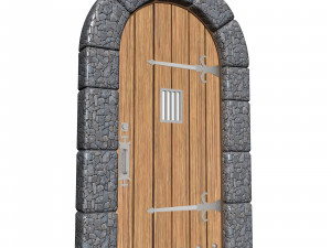 medieval gate 3D Модель