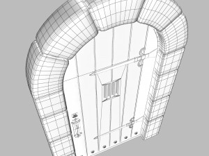medieval gate 3D Модель