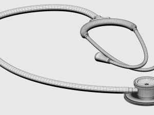 stethoscope 3D Model