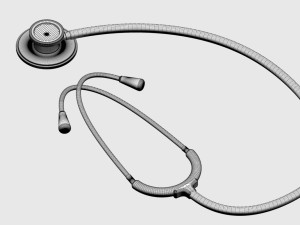 stethoscope 3D Model