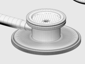 stethoscope 3D Model