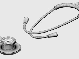 stethoscope 3D Model