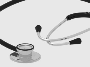 stethoscope 3D Model