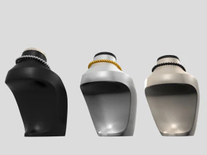 jewelry mannequins 3D Model