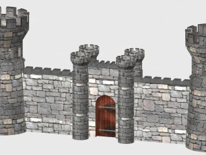 Burgtor 3D Modell