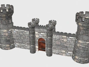 Burgtor 3D Modell
