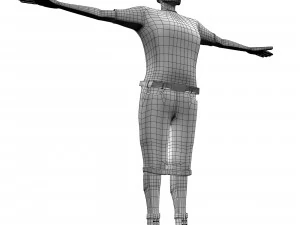 man body builder 3D Model