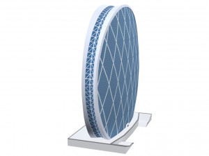 aldar headquarters building Modelo 3D