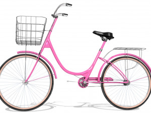 ladies bicycle 3D 模型