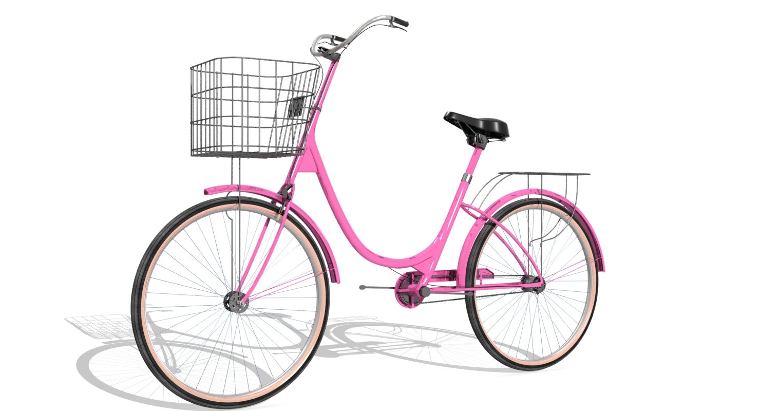 ladies bicycle with basket