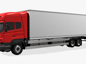 camion Modèle 3D