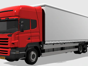 camion Modèle 3D