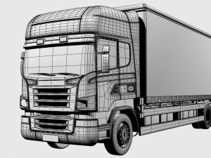 camion Modèle 3D