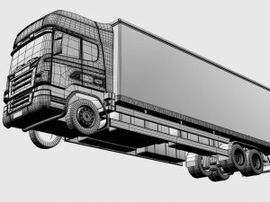 camion Modèle 3D