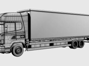 camion Modèle 3D