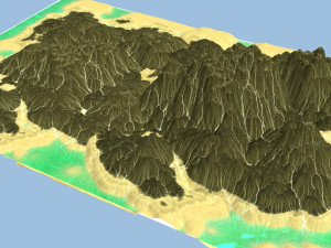 island 3D Model