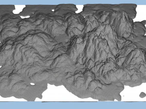 島 3Dモデル