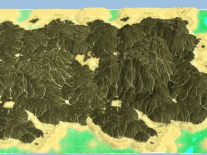 島 3Dモデル