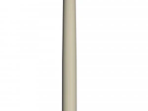 ローマのイオンピラーの低ポリ 3Dモデル