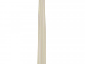roman ionic piller low poly Modello 3D
