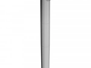 ローマのイオンピラーの低ポリ 3Dモデル