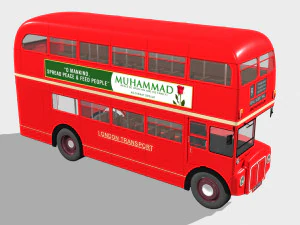 london bus 3D Model