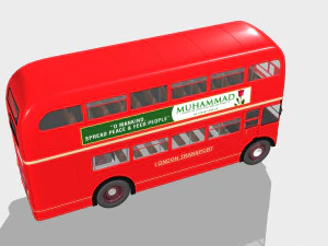 london bus 3D Model