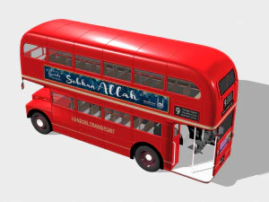 london bus 3D Model