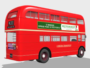 london bus 3D Model