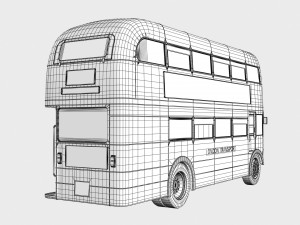 london bus Modelo 3D