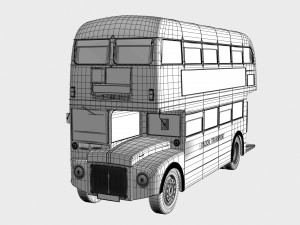 london bus Modelo 3D