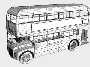 london bus Modelo 3D