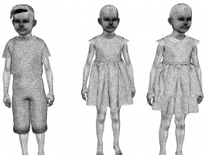 mannequins Modèle 3D