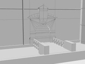 schloss herten castle germany 3D Model