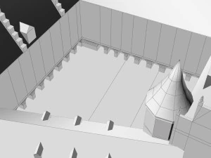 schloss herten castle germany 3D Model