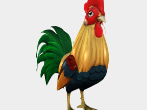 rooster Model 3D