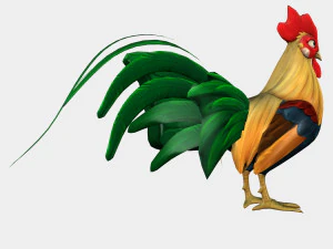 rooster 3D Model