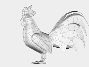rooster Model 3D