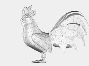 rooster 3D Model