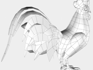rooster Model 3D