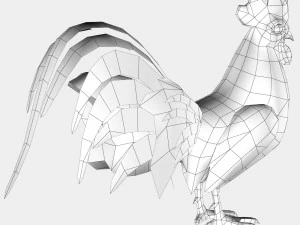 rooster 3D Model