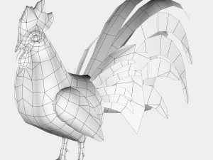 rooster 3D Model