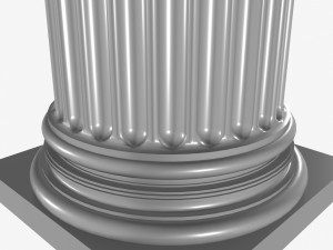 corinthian column 3D Модель