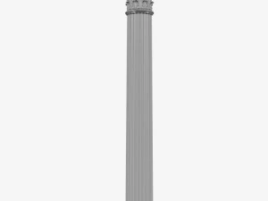 corinthian column 3D Model