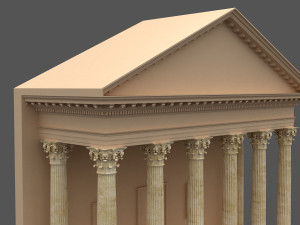 corinthian column 02 3D 모델