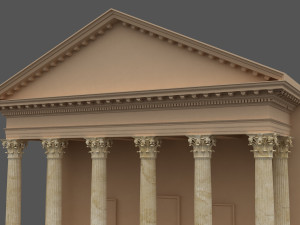corinthian column 02 3D 모델