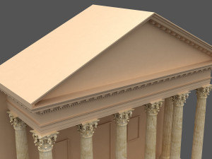 corinthian column 02 3D 모델