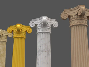 colonna corinzia 03 Modello 3D